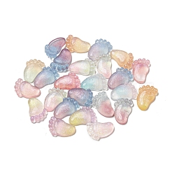 Leuchtende transparente Decoden-Cabochons aus Harz RESI-D013-02