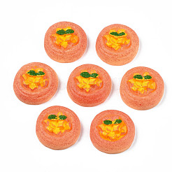 Undurchsichtige Cabochons aus Epoxidharz CRES-S358-72