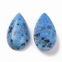 Gefärbte und erhitzte natürliche Sesam-Jaspis-/Kiwi-Jaspis-Cabochons G-G990-05
