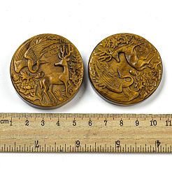 Natürliche Tigerauge geschnitzte Cabochons G-U006-04
