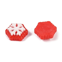 Weihnachtsmotiv opake Decoden-Cabochons aus Kunstharz CRES-M036-03B