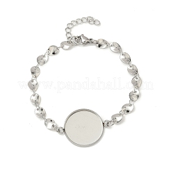 Herstellung von Gliederkettenarmbändern aus Edelstahl 304 STAS-K252-20B-P
