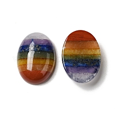 Chakra natürliche gemischte edelstein cabochons G-F724-01A
