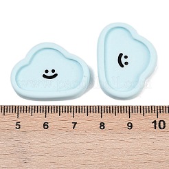 Smiley-Cabochons aus Harz CRES-S372-01C