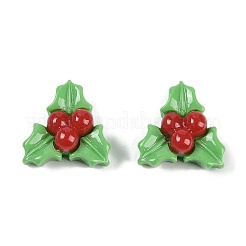 Weihnachtsmotiv opake Decoden-Cabochons aus Kunstharz CRES-M036-03N