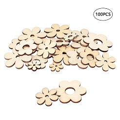 Holz Cabochons WOOD-O004-03