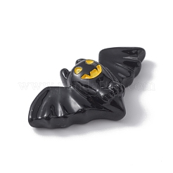 Undurchsichtige Harz-Cabochons zum Thema Halloween RESI-E035-01K
