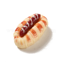 Undurchsichtige Decoden-Cabochons aus Harz CRES-L043-D04