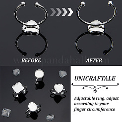 DIY-Set zur Herstellung von Rohlingen für Manschettenringe DIY-UN0005-53