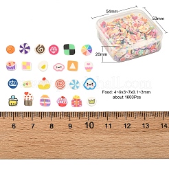 24g handgemachte Nagelkunstdekoration aus Fimo CLAY-YW0001-17C