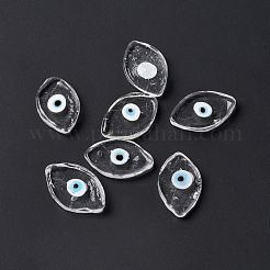 Handgefertigte Bunte Malerei-Cabochons für den bösen Blick LAMP-F025-06A