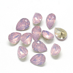 Spitzeharz Strass Cabochons RESI-T014-13x18mm-A10