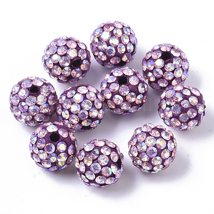 Wholesale Pave Disco Ball Beads Pandahall