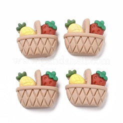Undurchsichtige Decoden-Cabochons aus Harz RESI-H142-A02
