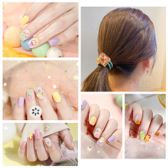 Obst-Thema handgemachte Polymer Clay Nail Art Dekoration CLAY-NB0001-22
