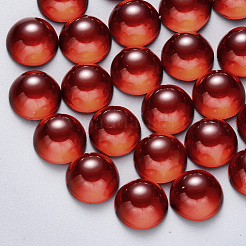 Transparent Spitzlackieren Glas Cabochons GLAA-S190-013B-B02