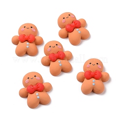 Undurchsichtige Harz-Cabochons des Weihnachtsthemas CRES-M013-03