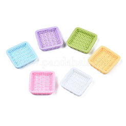 Undurchsichtige Decoden-Cabochons aus Harz CRES-S307-032