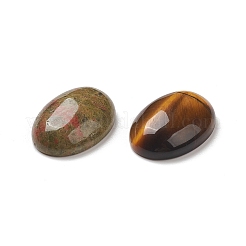 Natürliche & synthetische gemischte Edelstein-Cabochons G-M396-05