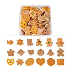 90 stücke 18 stil harzcabochons CRES-TA0001-10