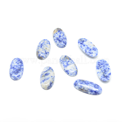 Natürliche blaue Fleck Jaspis Cabochons G-T023-15x30-02