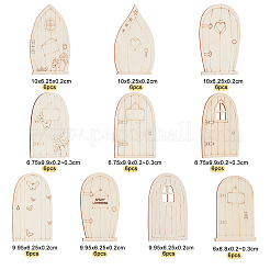 Holz Cabochons WOOD-NB0001-70