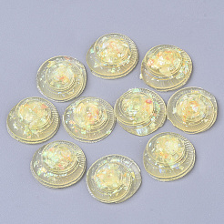 Transparente Epoxidharz-Cabochons X-CRES-T020-09D