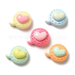 Undurchsichtigen Cabochons X-RESI-B017-02C