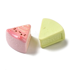 Undurchsichtige Decoden-Cabochons aus Kunstharzimitat für Lebensmittel CRES-Z006-06