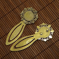 18 mm freie gewölbte Glas Cabochon Abdeckung für antike goldene diy Legierung Porträt Lesezeichen Herstellung DIY-X0118-AG-NR