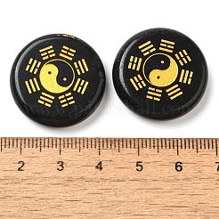 Natürlichen Obsidian cabochons G-C158-02B
