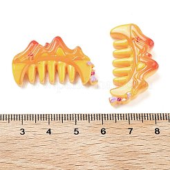 Undurchsichtige Decoden-Cabochons aus Harz RESI-S405-02