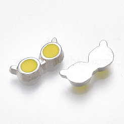 Legierung Schmelz Cabochons PALLOY-T054-118