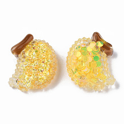 Transparente Harzcabochons CRES-N034-07