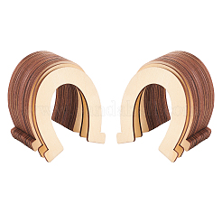 Holz Cabochons WOOD-NB0001-45