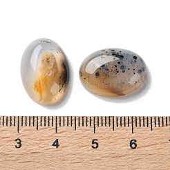 Natürliche dendritische Achat-Cabochons G-B138-02A