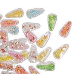 45 Stück 9 Farben Kunststoff mit Harz und Fimo Zubehör RESI-CJ0001-175