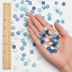 Glas cabochons GLAA-WH0015-44