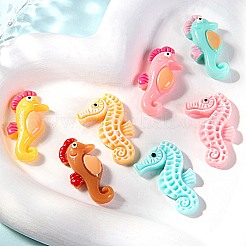 Undurchsichtige Decoden-Cabochons aus Harz CRES-I043-05