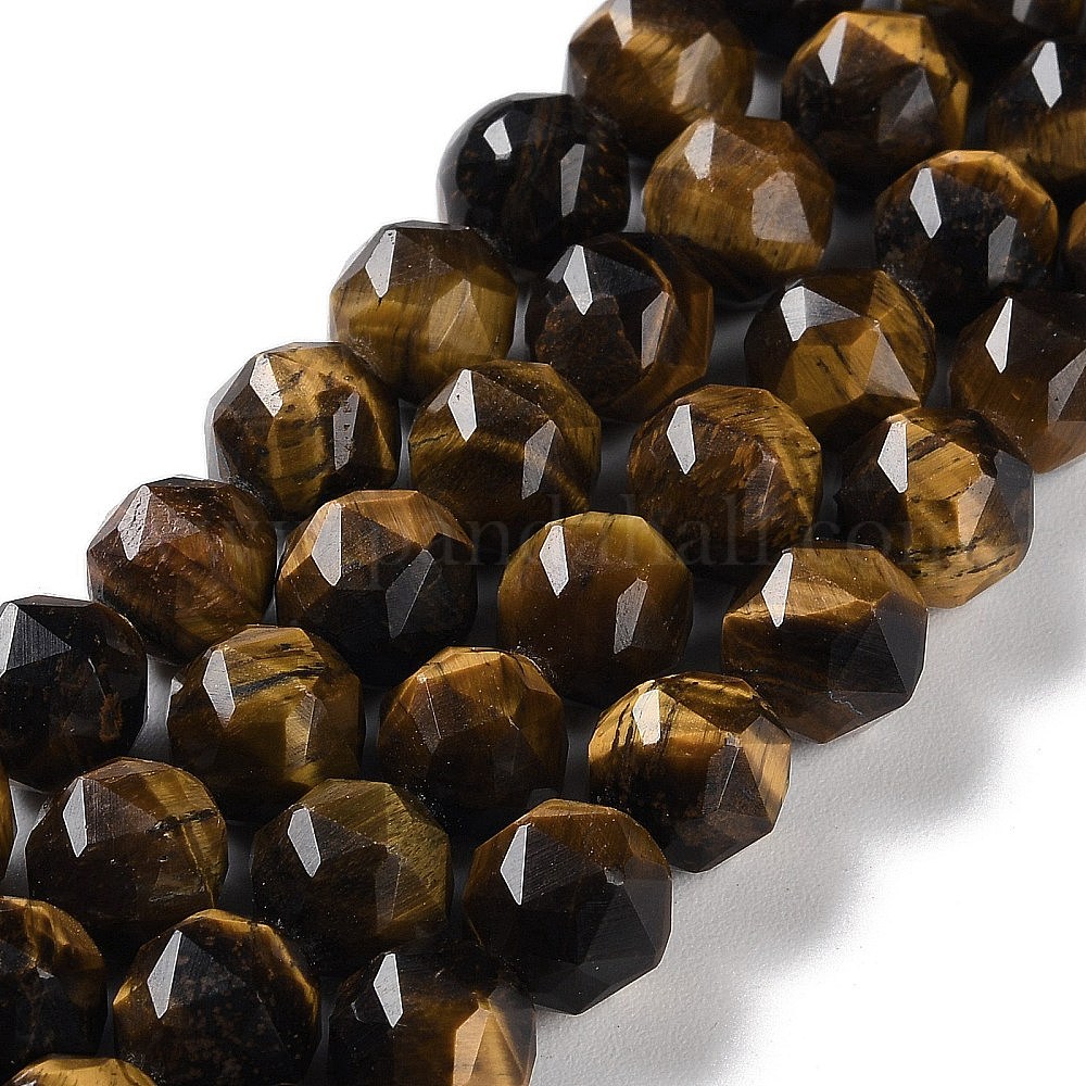 Wholesale Natural Tiger Eye Beads Strands Pandahall