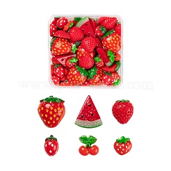 60 Stück Harz Cabochons RESI-LS0001-15