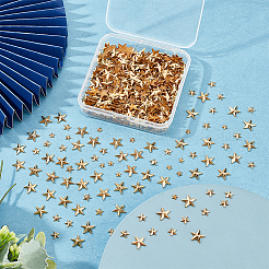600 Stück Messing-Cabochons im 3-Stil FIND-AR0002-57