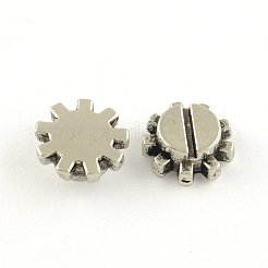 Tibetischen Stil Legierung Cabochons TIBE-Q051-13AS-LF