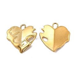 Ionenplattierung (IP) 304 Edelstahl Anhänger Strass-Einstellungen STAS-A070-08G