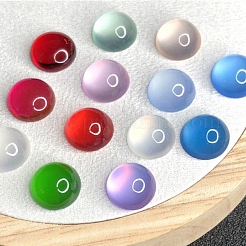 Katzenaugen-Cabochons aus Kunstharz PW-WGE0E82-02
