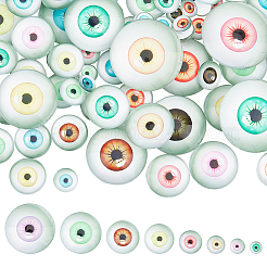 200 Stück 8 Stile Glas Craft Augen Cabochons DIY-GO0001-86