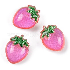 Transparente Epoxidharz-Frucht-Decoden-Cabochons CRES-P035-05A