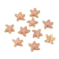 Legierung Schmelz Cabochons MRMJ-WH0064-45C