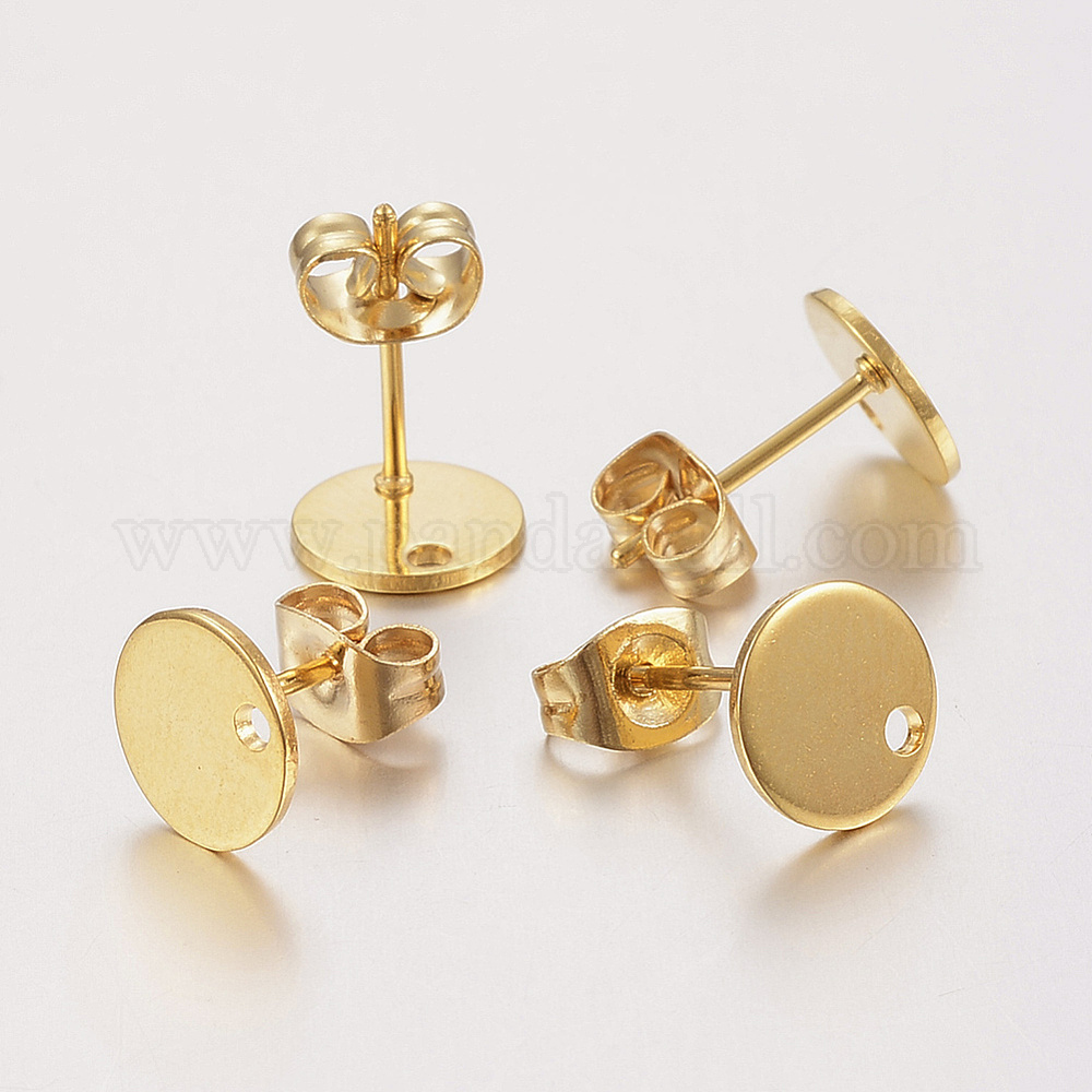 Wholesale 304 Stainless Steel Stud Earring Findings Pandahall