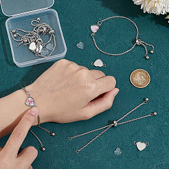 DIY Blanko-Herzgliederarmband-Set DIY-UN0005-29